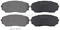 Hinterachse A.B.S. 37643 Bremsbelagsatz, Scheibenbremse FüR Ford Usa,Mazda,Mitsu