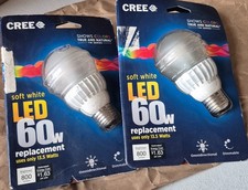 Cree Soft White Led 60w Dimmable Bulb 2700k800 Lumens Set Of 2