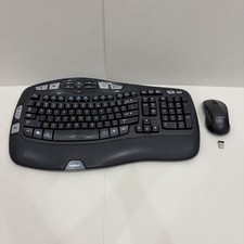 Logitech MK550 Comfort Wave Wireless Keyboard K350 Mouse Combo - A S D Key Faded
