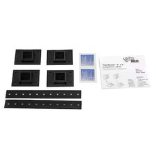 Quakehold Rd.T6.4B.1 Equipment Fastener, 200 Lbs, Black