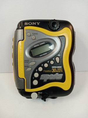 Sony Walkman Sports WM-FS220 cassette AM FM 90's Vintage | eBay