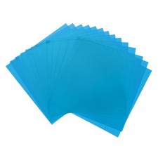 14 Pcs Color Correction Gel Light Filter Film 3.9x3.9 Inch, Blue