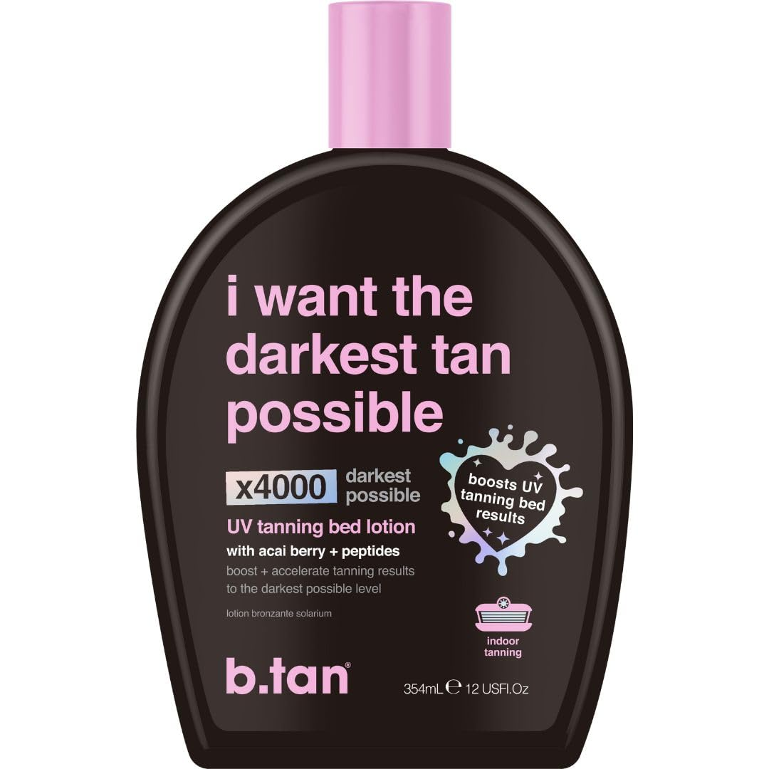 UV Tanning Bed Lotion | I Want the Darkest Tan Possible - X4000 Tan Intensifiers