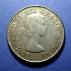 1962 Canada Silver Half Dollar  .800 Silver