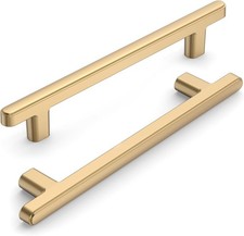 Champagne Bronze Handle Pulls 5 Inch 128mm for Kitchen Cabinets - 10 pack