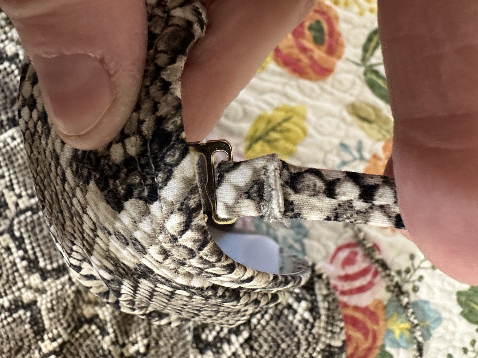 Tommy Bahama Desert Python Twist Front Bandeau Se… - image 5