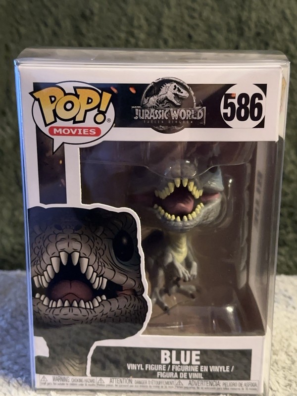 Funko Pop! Blue #586 Jurassic World: Fallen Kingdom Figure