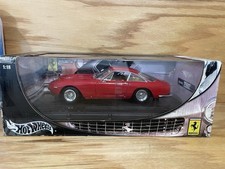 Hot Wheels 1/18 Ferrari 250 GT Berlinetta New in Worn Box