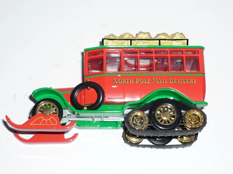 matchbox models of yesteryear Scania Vabis 1922 rot-grün North Pole Mail - Bild 4 von 4