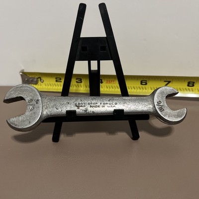 Vintage No.27 Open End 5/8 X 9/16 Made & Drop Forged in USA Open Ended Wrench