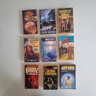 Andre Norton Vintage Sci Fi Taschenbücher.