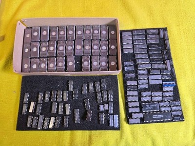 Großes Konvolut ICs / Integrierte Schaltungen  EPROMs, evtl Neu / Ersatzeile #19