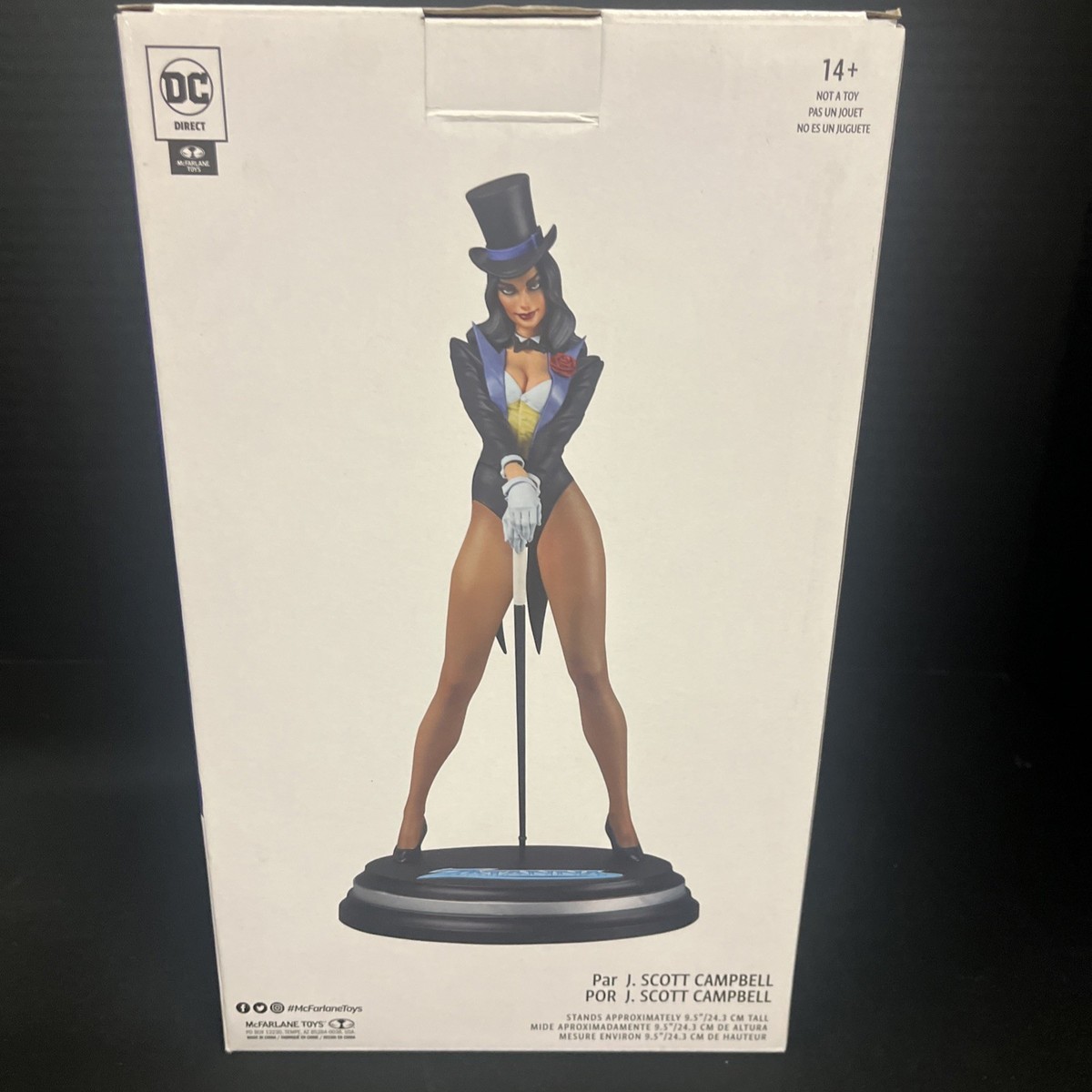 DC Direct - Zatanna by J. Scott Campbell McFarlane Statue 1148 