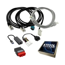 6 Pcs Diagnostic Cables Set for Tesla Model S 3 X Y, USB OBD2 Diagnostic Tools A