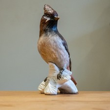 Goebel Waxwing CV80 1967 Porcelain Bird Figurine Matt not gloss