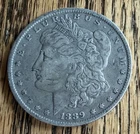 1889 O MORGAN SILVER DOLLAR - 90% SILVER - NICE DETAIL - ESTATE FIND