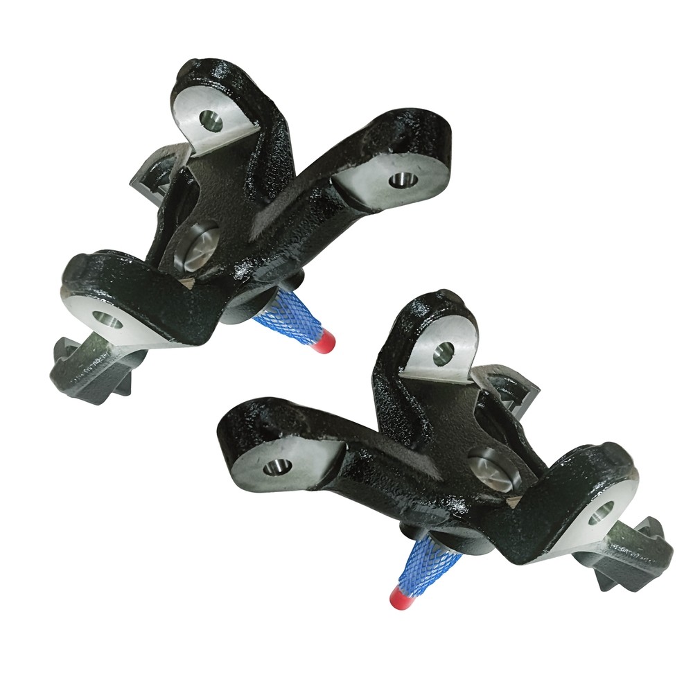 For 75-1991 Chevy GMC C30 C3500 2WD PAIR Front 3" Drop Spindles Steering Knuckle