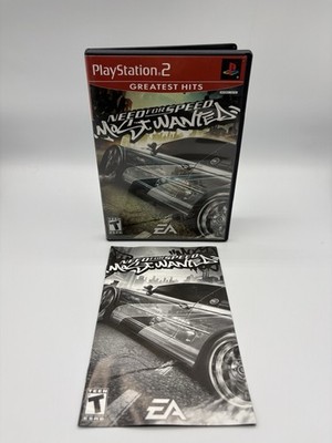 Need for Speed: Most Wanted PS2 (PlayStation 2) Case And Manual - NO GAME