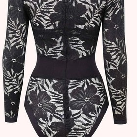 AGENT PROVOCATEUR BLACK AUDREY BODY WASPIE CORSET Top Shirt  Bodysuit AP 4 Large