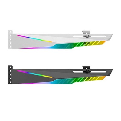 ARGB GPU Support Bracket Aluminum Sliding Mount Color Lights PC Case GPU Stand