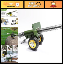 Stainless Steel Mini Cannon Model with Recoil - Outdoor Games  Collectors Gift