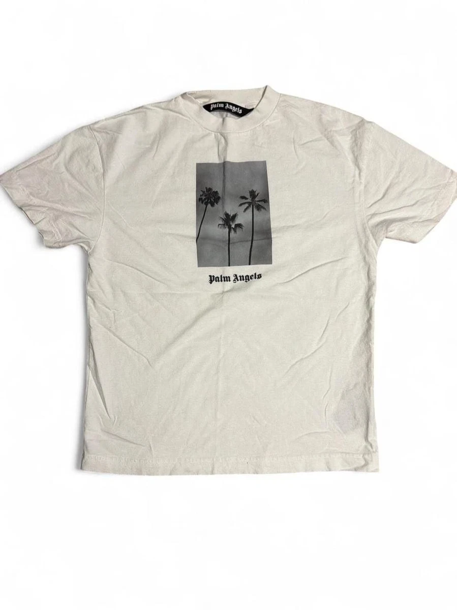 T Shirt Palm Angels Spray Tag : Achat occasion | Hauts & T-shirts homme Palm Angels Blanc Neuf, avec étiquette