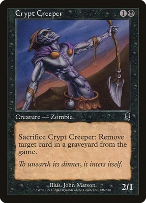 Odyssey Crypt Creeper MTG Magic the Gathering NM