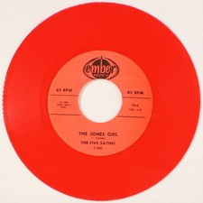 FIVE SATINS: in the still of the night / the jones girl EMBER 7" Single 45 RPM
