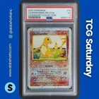 2002 POKEMON LEGENDARY COLLECTION #70/110 CHARMANDER REVERSE HOLO PSA 3