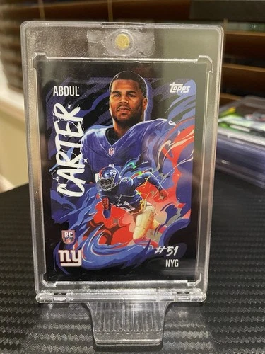 2025 Topps Chrome Abdul Carter Base (RAW)