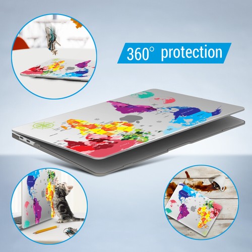 IBENZER Case for MacBook Air 13 15 11 Inch A2681 A3113 A2337 A2941 KeyboardCover - Picture 341 of 372