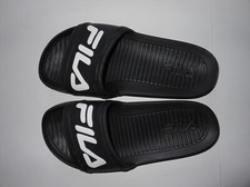 Fila Sleek Slide Black/White Size M6
