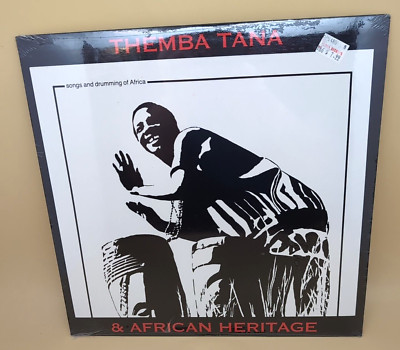 Themba Tana & African Heritage Songs And Drumming Of Africa Jazz Afrobeat SEALED