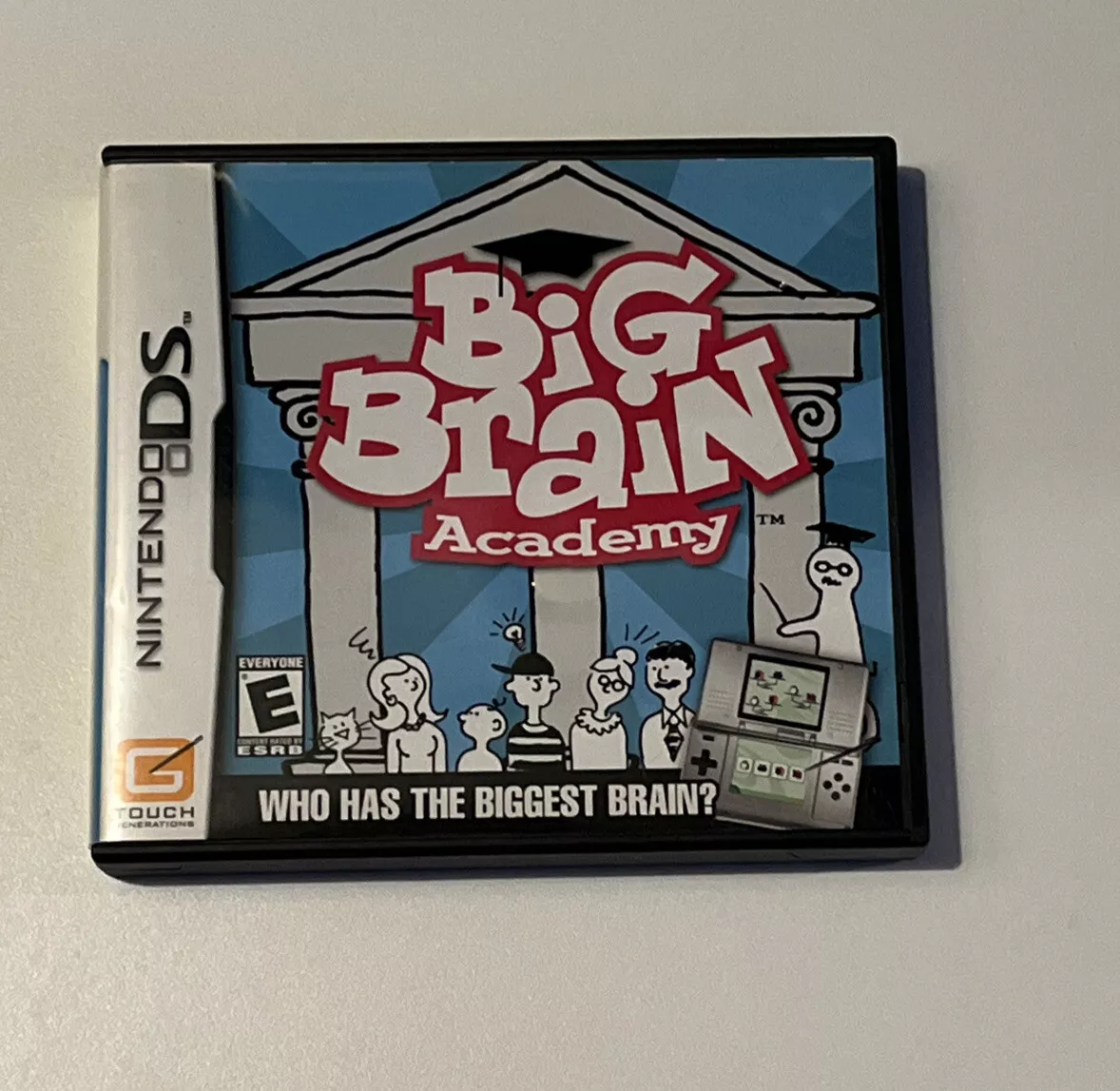 Big Brain Academy Nintendo DS Video Game Complete Educational XL