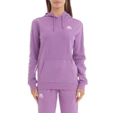 Kappa 222 Banda The Bundaberg Hoodie Violet Lavender-Yellow Lt-White 351574W-VA2
