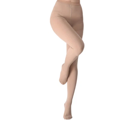30-40 mmHg Kompressionsstrümpfe Strumpfhosen Damen Medizinische Krampfadern Flug - Bild 1 von 4