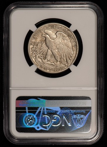 1942 50c Walking Liberty Silver Half Dollar - DDO - FS-101 - NGC XF 45 - X3694 - Picture 3 of 5