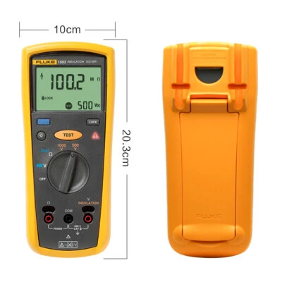 Fluke 1503 Digital Insulation Resistance Meter Megger 2000 MΩ Backlight CAT IV