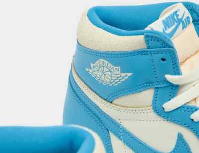 Nike Jordan Air 1 High OG 'UNC Reimagined' Men's Shoes in Blue | eBay