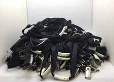 Advantus 75403 36" Long Metal Clip Fastener Black Safety Lanyards, Pack of 72!