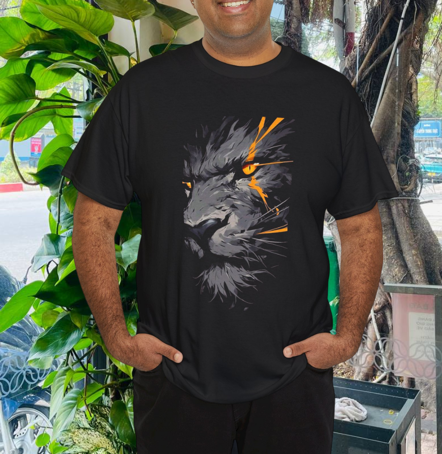 I Am A Lion Designer T-Shirt