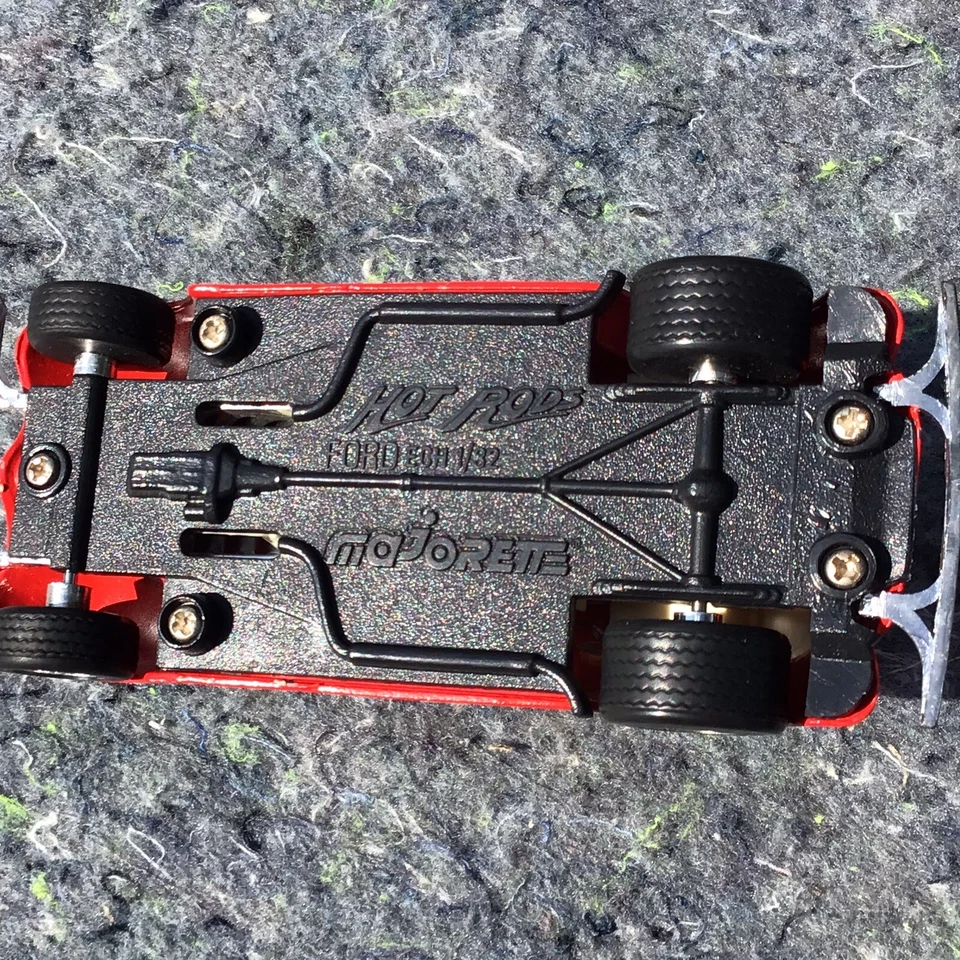 1941 Willys Coupe Americar Majorette Hot Rod Street Racing 1/32 Vintage Diecast - Image 4 of 4