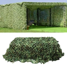 Camouflage Net Sun Shelter Net Army Camo Netting Hunting Camping Woodland Net US