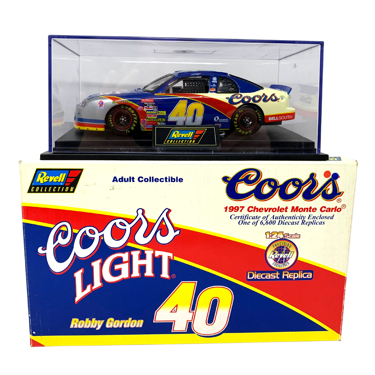 ミニカー (NASCAR) Coors Light Dodge 40 Vintage 2002 Coors Light Sterling Marlin NASCAR #40 Car Tin