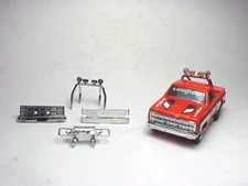 AFX FALL GUY BUMPERS, ROLL BAR W.PUSH BAR. NEW INJECTION MOLDED PLASTIC