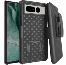 Rome Tech Google Pixel 7 Pro Belt Clip Holster Phone Case, Cover With Belt Clip