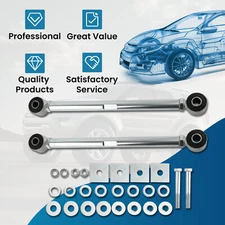 Pair Adjustable Rear Strut Rods Control Arm for Chevrolet Corvette 1963-1979