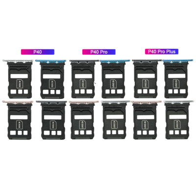 For Huawei P40 ANA-LX4 P40 Pro ELS-N04 P40 Pro Plus SIM Card Tray Replacement