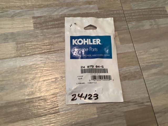 KOHLER PART# 24 079 04-S, REPLACEMENT THROTTLE LINKAGE-OEM - Foto 3