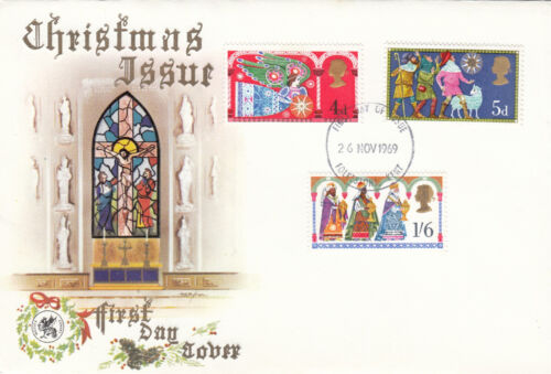 Natale GB Wessex FDC Folkestone 1969 (135858)